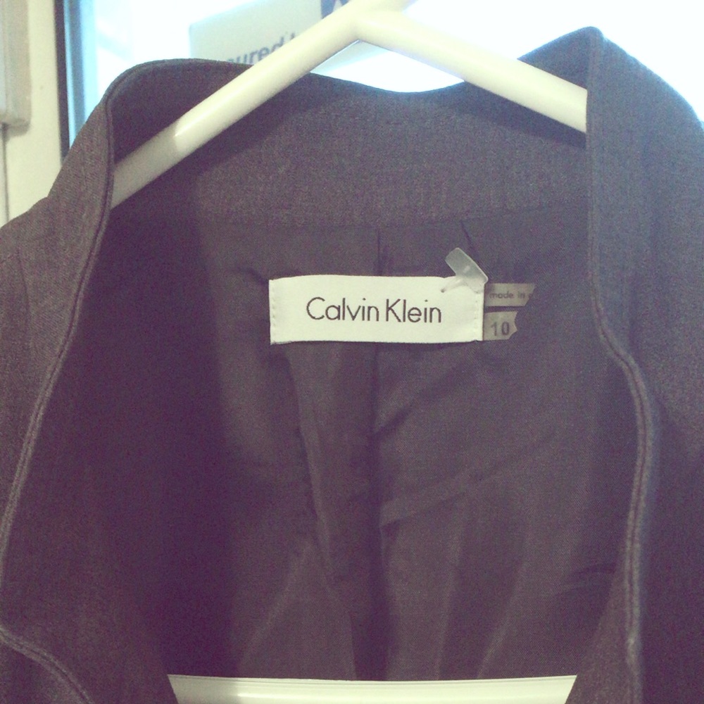 Calvin Klein gray dress size 10